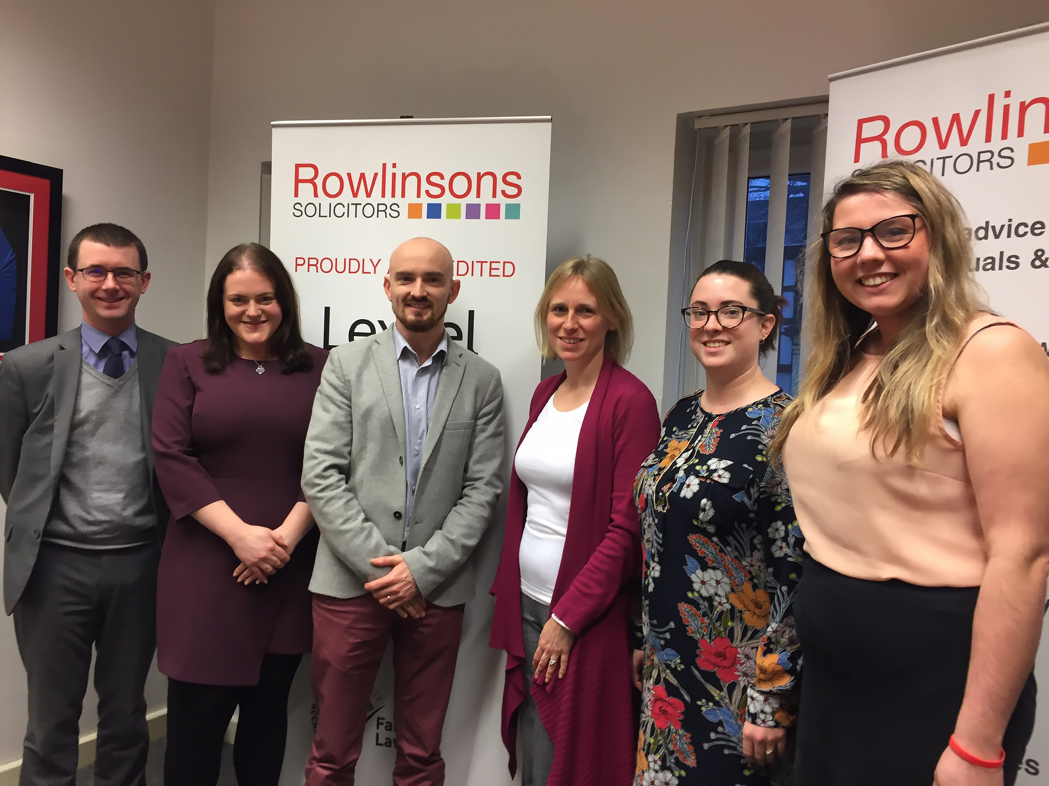 Rowlinsons Solicitors announce Chapter as their charity of the Year for 2020
